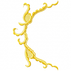 Flowers And Tree Embroidery Design 1